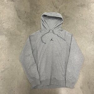Essential Jordan brand Nike center logo‎ drop shoulder boxy hoodie